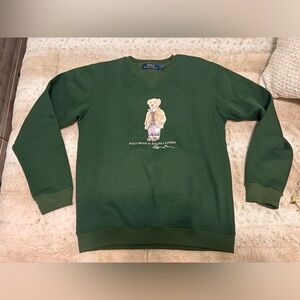 RALPH LAUREN POLO BEAR CREW NECK SIZE L